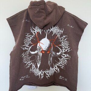 Darc Sport Grunge Cut-off Hoodie "Ragnarok"